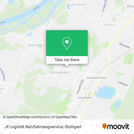 Карта Jf Logistik Nutzfahrzeugservice