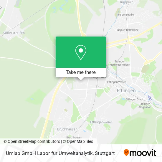 Карта Umlab GmbH Labor für Umweltanalytik