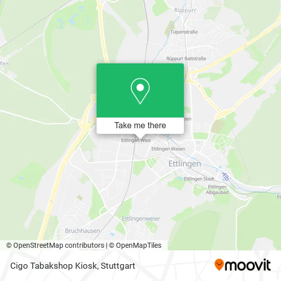 Карта Cigo Tabakshop Kiosk