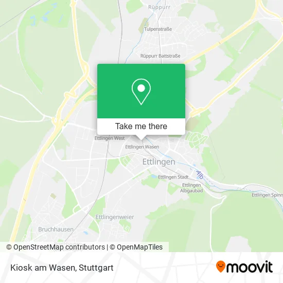 Карта Kiosk am Wasen