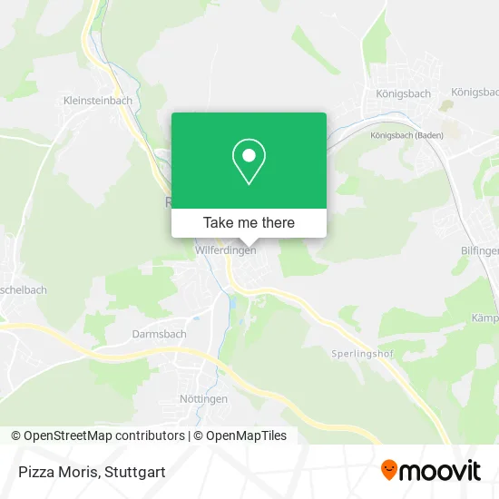 Карта Pizza Moris