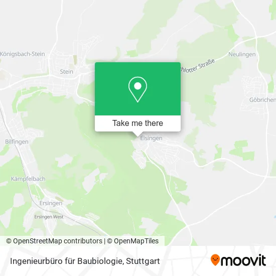 Карта Ingenieurbüro für Baubiologie
