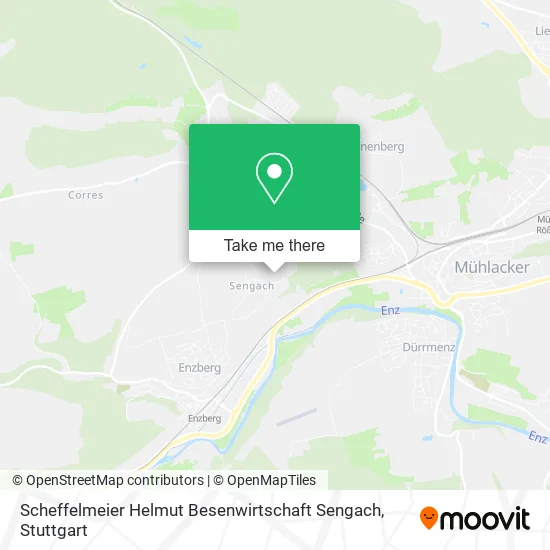 Карта Scheffelmeier Helmut Besenwirtschaft Sengach