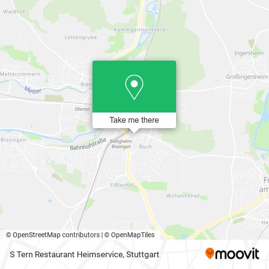 S Tern Restaurant Heimservice map