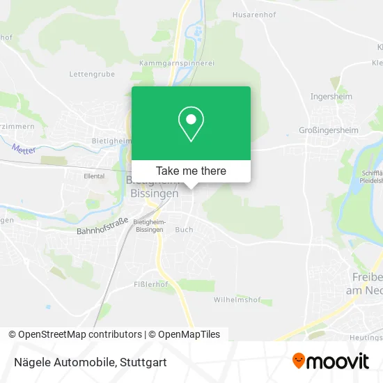 Карта Nägele Automobile