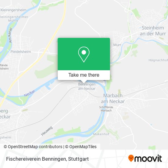 Fischereiverein Benningen map
