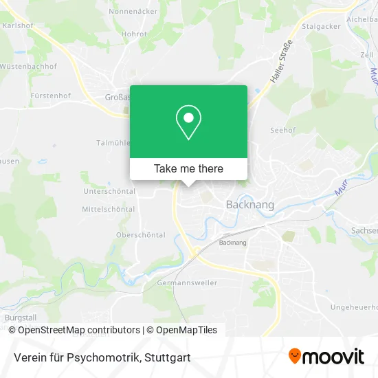 Карта Verein für Psychomotrik