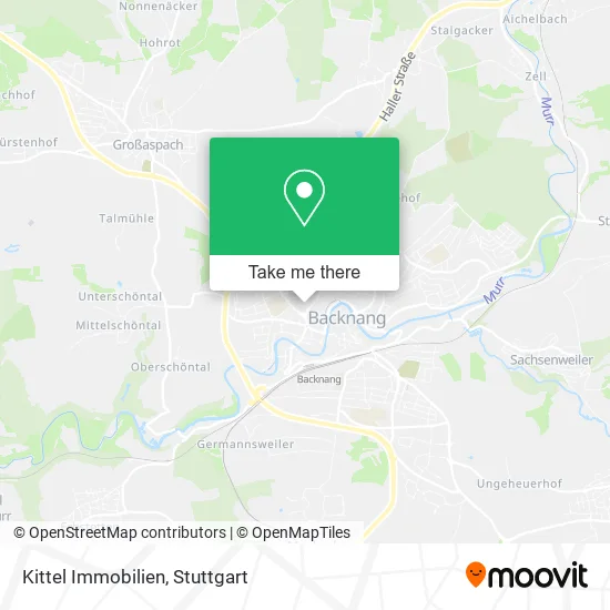 Карта Kittel Immobilien