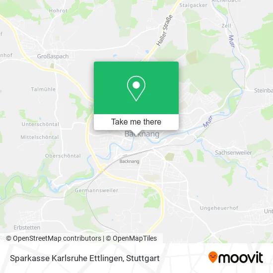 Карта Sparkasse Karlsruhe Ettlingen