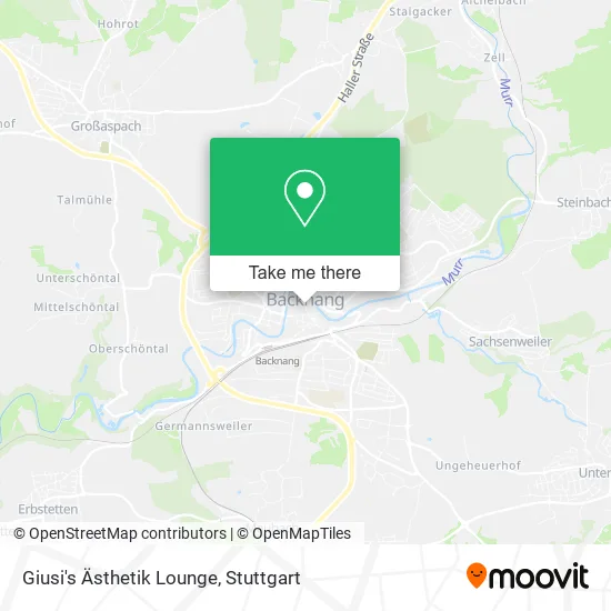 Карта Giusi's Ästhetik Lounge