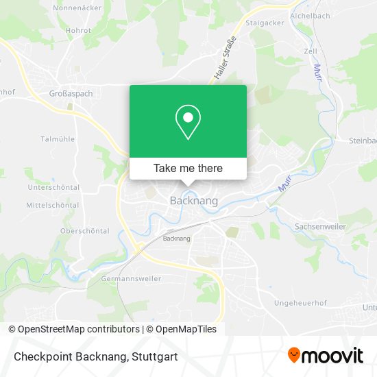 Карта Checkpoint Backnang