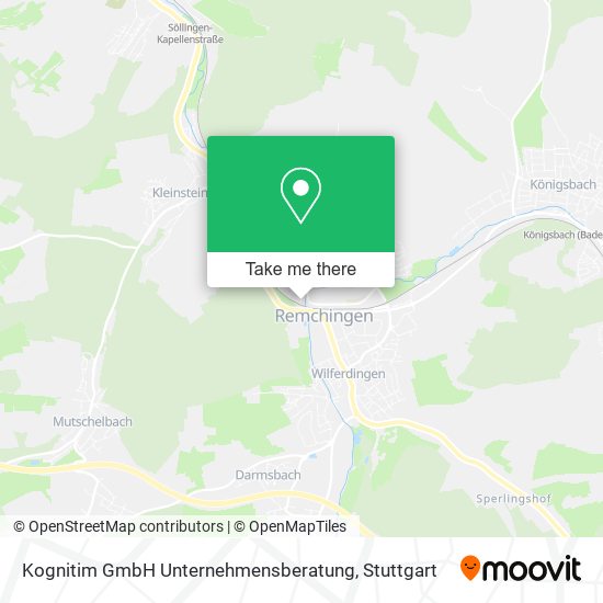 Kognitim GmbH Unternehmensberatung map