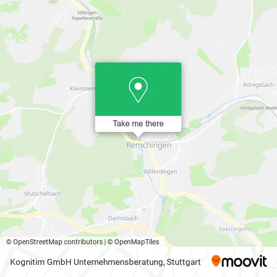 Карта Kognitim GmbH Unternehmensberatung