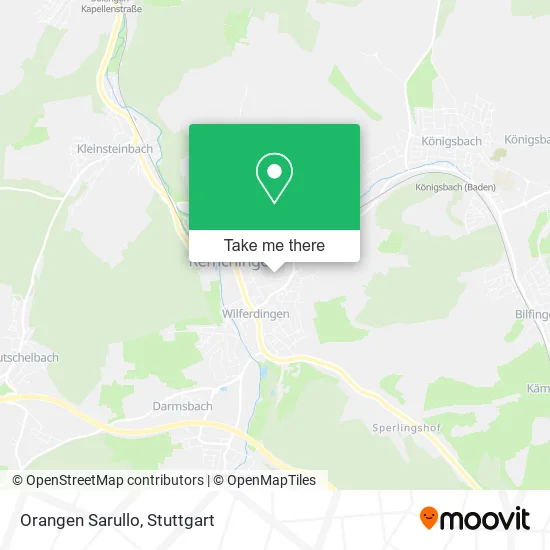 Карта Orangen Sarullo