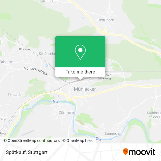 Карта Spätkauf