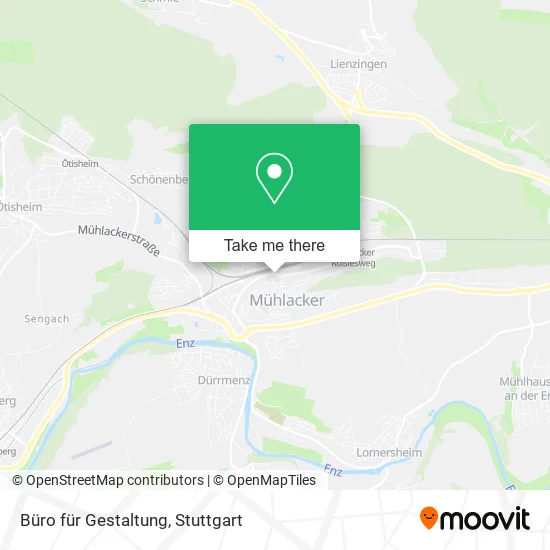 Карта Büro für Gestaltung