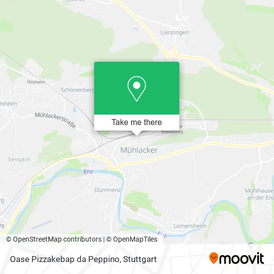 Карта Oase Pizzakebap da Peppino