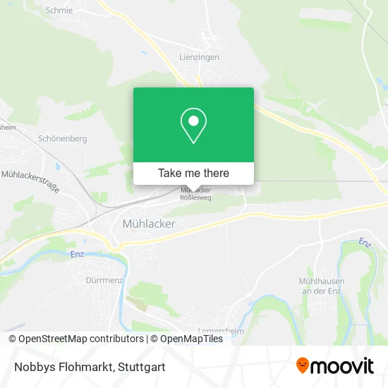 Карта Nobbys Flohmarkt