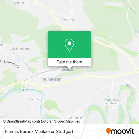 Карта Fitness Barock Mühlacker