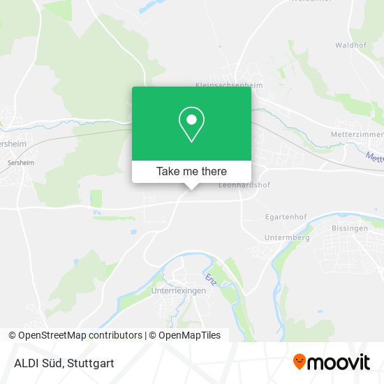 ALDI Süd map