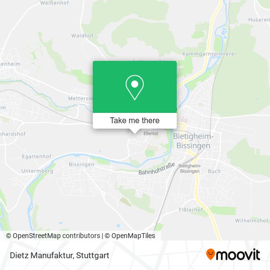 Карта Dietz Manufaktur