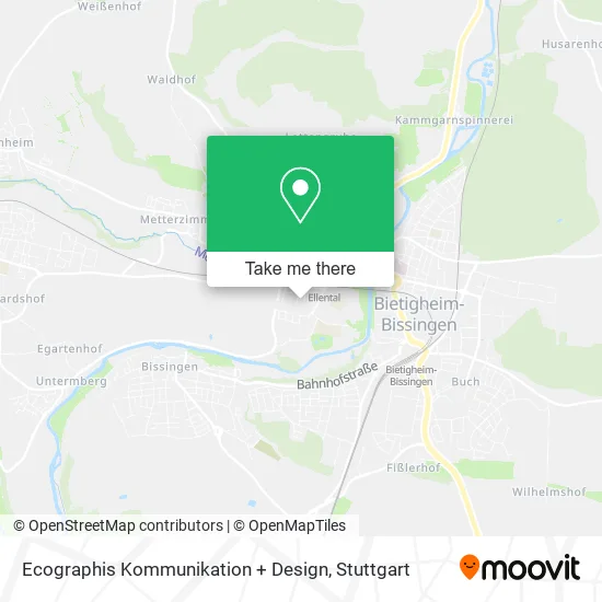 Карта Ecographis Kommunikation + Design