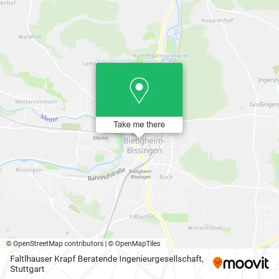 Карта Faltlhauser Krapf Beratende Ingenieurgesellschaft