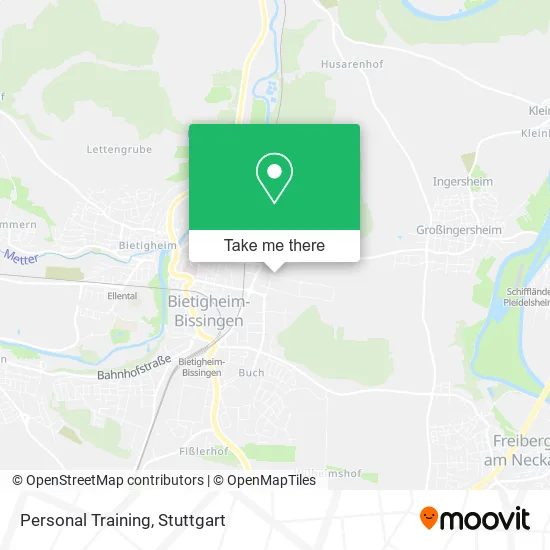 Карта Personal Training