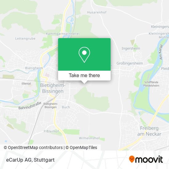 Карта eCarUp AG