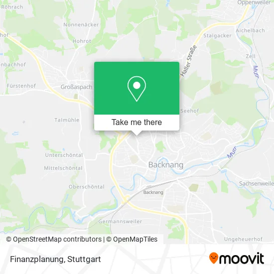 Карта Finanzplanung