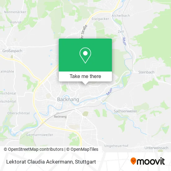 Карта Lektorat Claudia Ackermann