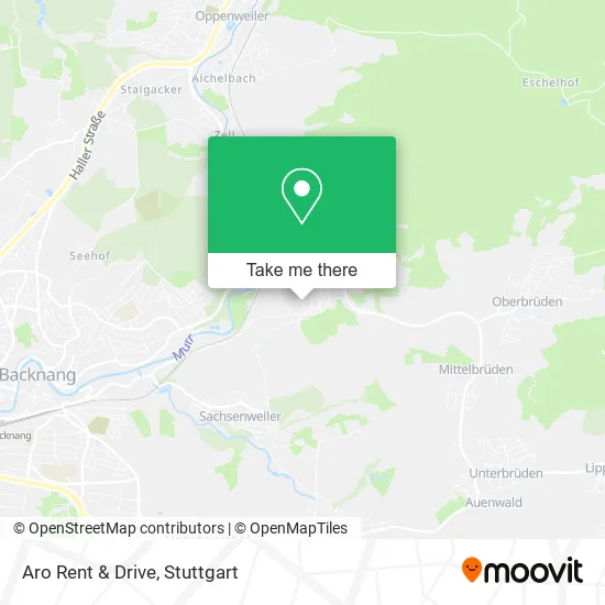 Карта Aro Rent & Drive
