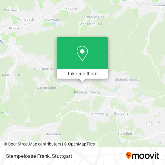 Карта Stempeloase Frank