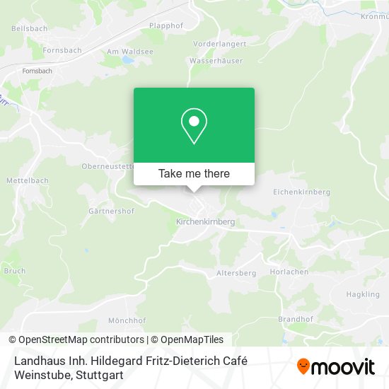 Landhaus Inh. Hildegard Fritz-Dieterich Café Weinstube map