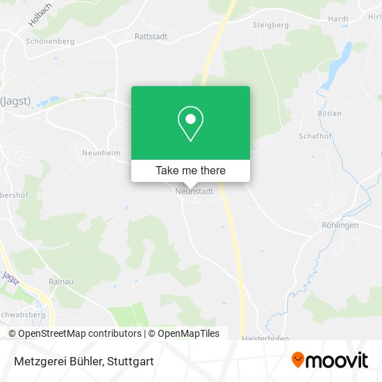 Metzgerei Bühler map