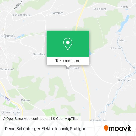 Denis Schönberger Elektrotechnik map