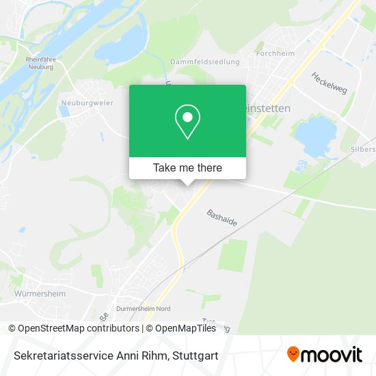 Sekretariatsservice Anni Rihm map