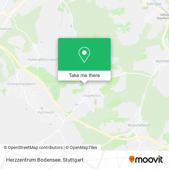 Карта Herzzentrum Bodensee