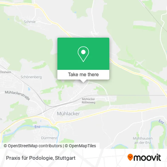 Карта Praxis für Podologie