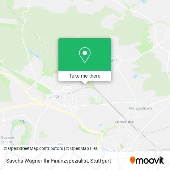 Карта Sascha Wagner Ihr Finanzspezialist