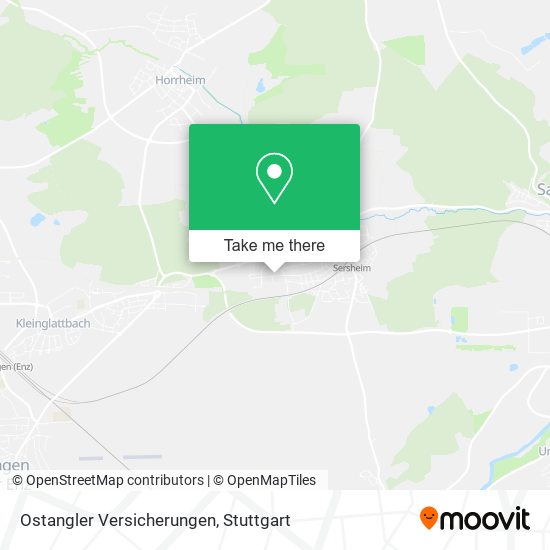 Ostangler Versicherungen map