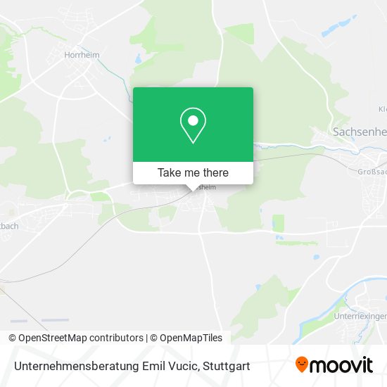 Unternehmensberatung Emil Vucic map
