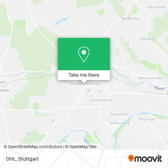 Карта DHL