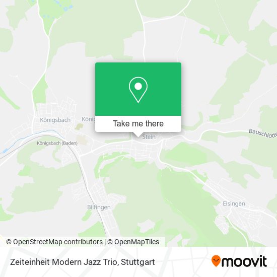 Zeiteinheit Modern Jazz Trio map