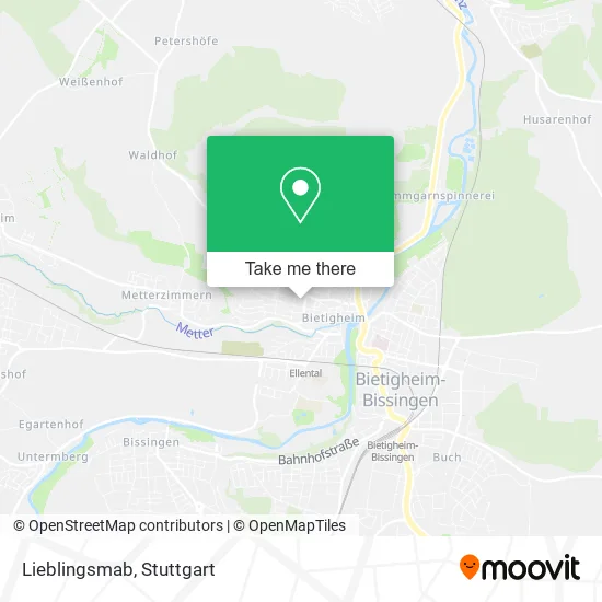Карта Lieblingsmab