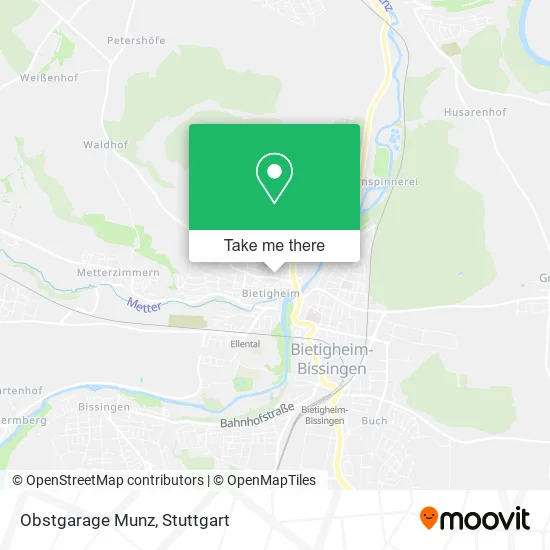 Карта Obstgarage Munz