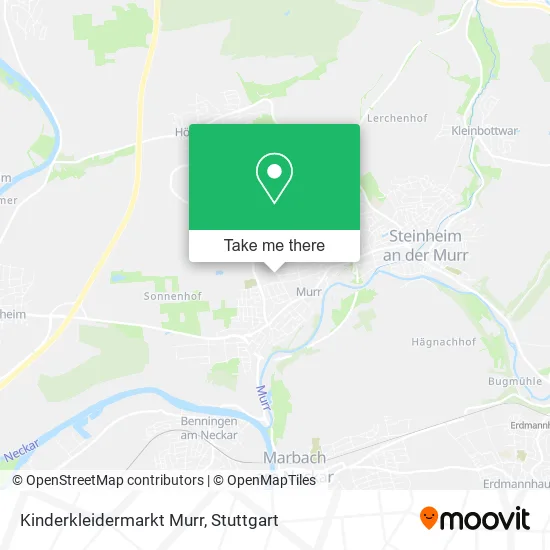 Карта Kinderkleidermarkt Murr