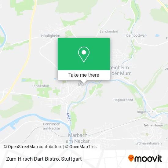 Карта Zum Hirsch Dart Bistro