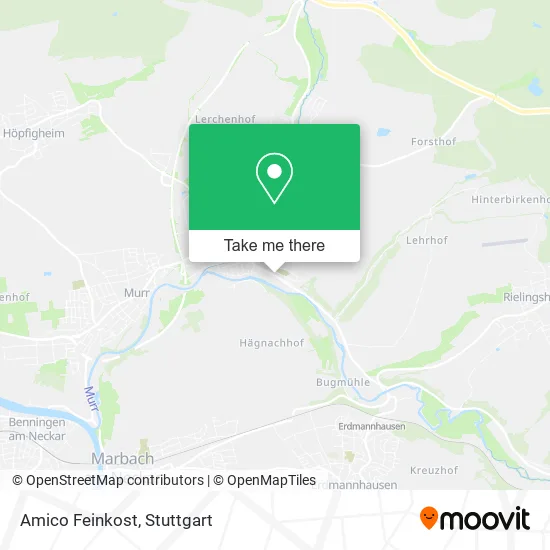 Карта Amico Feinkost