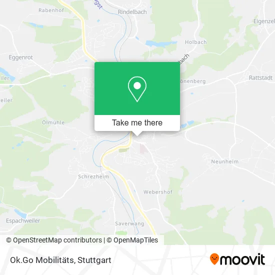 Карта Ok.Go Mobilitäts